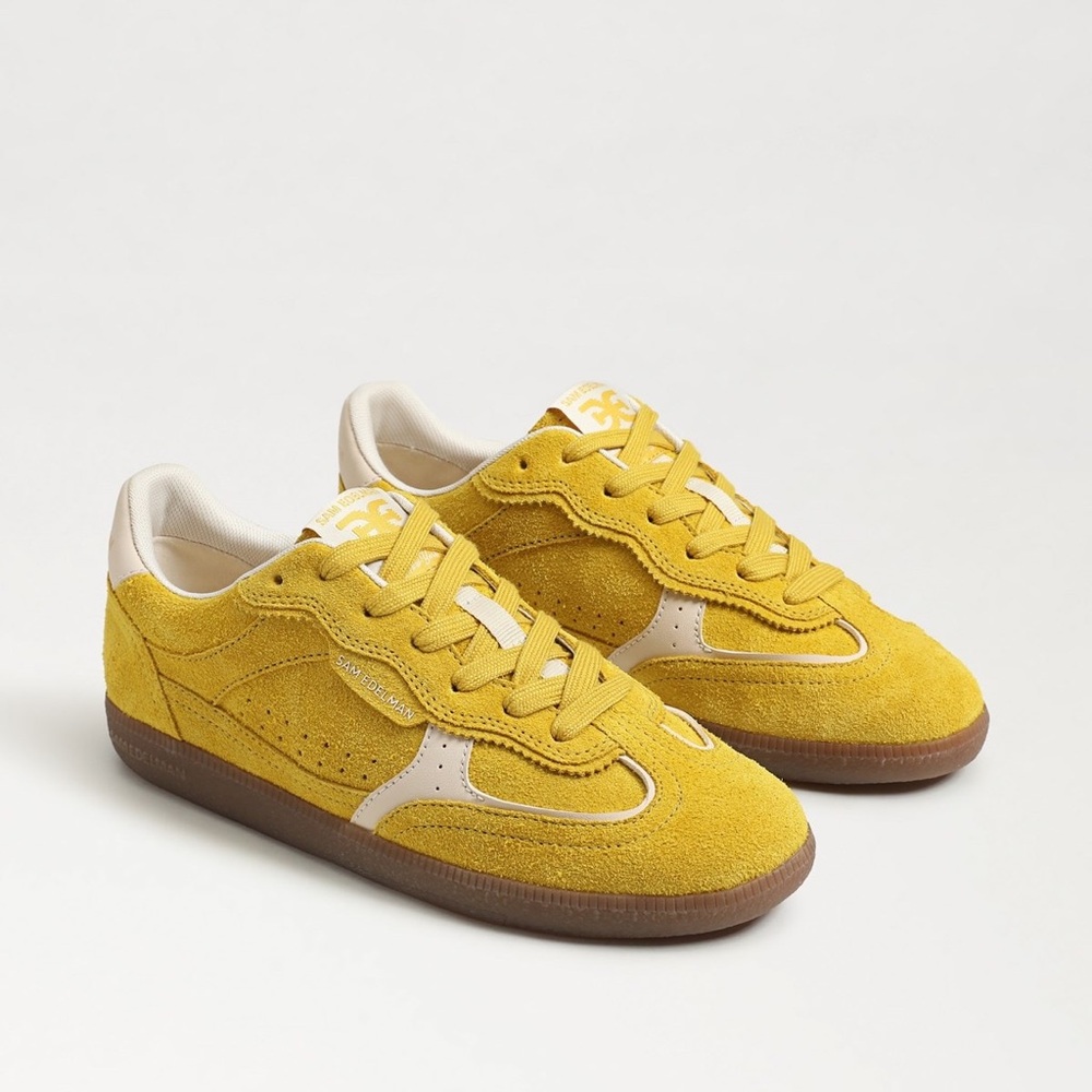Sam Edelman Kaplan Sneaker, Yellow Suede